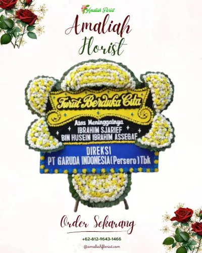 Papan Bunga Duka di Kemandungan